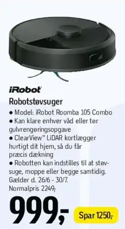 Føtex iRobot Roomba (robotstøvsuger) tilbud