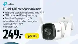 Føtex TP-Link C310 overvågningskamera tilbud