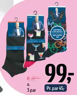 Føtex 3 par strømper tilbud