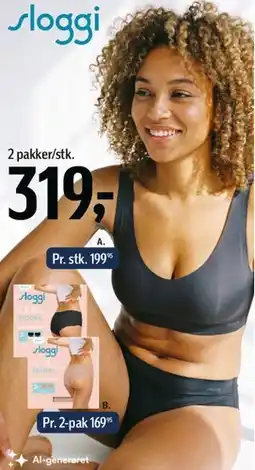 Føtex Sloggi - dameundertøj (2-pak tilbud) tilbud