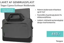 CBC Targus Cypress EcoSmart Skuldertaske tilbud