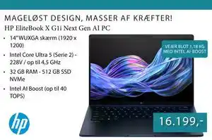 CBC HP EliteBook X G1i Next Gen AI PC tilbud