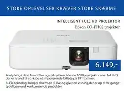 CBC Epson CO-FH02 projektor tilbud