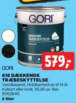 jem & fix 618 DÆKKENDE TRÆBESKYTTELSE tilbud