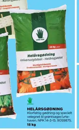 jem & fix HELÅRSGØDNING tilbud