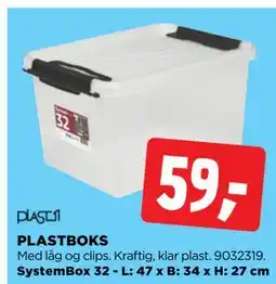 jem & fix PLASTBOKS tilbud