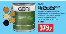 jem & fix 304 TRANSPARENT TERRASSEOLIE tilbud