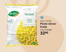 Dagrofa Food Service Pasta skruer hvide tilbud