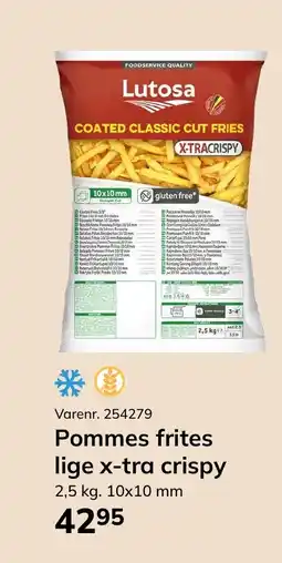 Dagrofa Food Service Pommes frites lige x-tra crispy tilbud