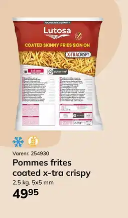 Dagrofa Food Service Pommes frites coated x-tra crispy tilbud