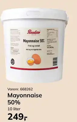 Dagrofa Food Service Mayonnaise 50% tilbud