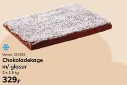 Dagrofa Food Service Chokoladekage m/glasur tilbud