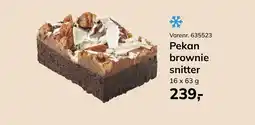 Dagrofa Food Service Pekan brownie snitter tilbud