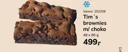Dagrofa Food Service Tim's brownies m/choko tilbud