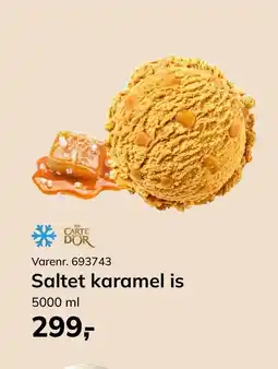 Dagrofa Food Service Saltet karamel is tilbud