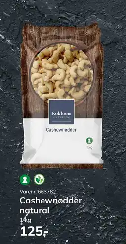 Dagrofa Food Service Cashewnødder natural tilbud