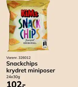 Dagrofa Food Service Snackchips krydret miniposer tilbud