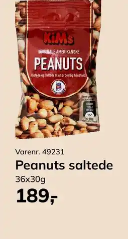 Dagrofa Food Service Peanuts saltede tilbud