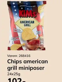 Dagrofa Food Service Chips american grill miniposer tilbud