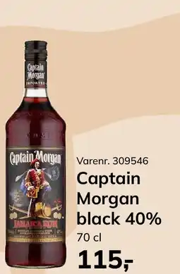 Dagrofa Food Service Captain Morgan black 40% tilbud