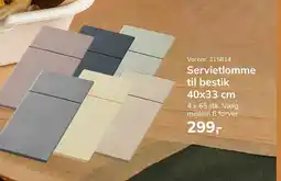 Dagrofa Food Service Servietlomme til bestik tilbud