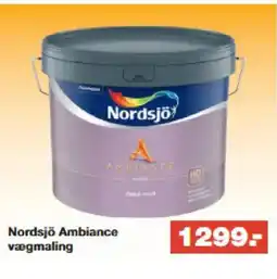Bauhaus Nordsjö Ambiance vægmaling tilbud