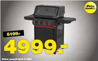 Bauhaus Weber gasgrill Spirit E-425C tilbud