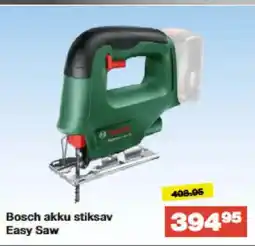 Bauhaus Bosch akku stiksav Easy Saw tilbud