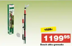 Bauhaus Bosch akku grensaks tilbud