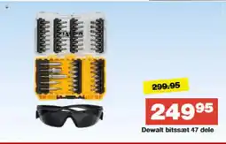 Bauhaus Dewalt bitssæt 47 dele tilbud