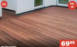 Bauhaus Global Timber terrassebræst tilbud