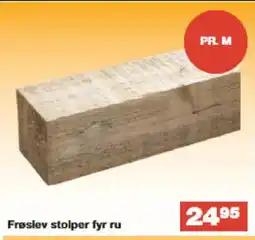 Bauhaus Frøslev stolper fyr ru tilbud
