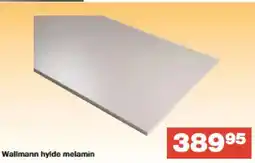 Bauhaus Wallmann hylde melamin tilbud