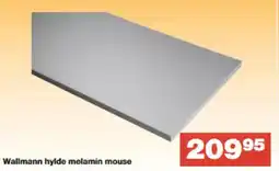 Bauhaus Wallmann hylde melamin mouse tilbud