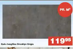 Bauhaus Gulv-/vægflise Brooklyn Grigio tilbud