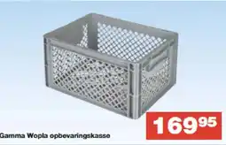 Bauhaus Gamma Wopla opbevaringskasse tilbud