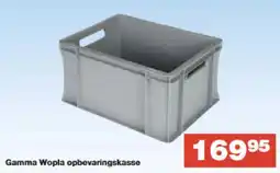Bauhaus Gamma Wopla opbevaringskasse tilbud