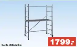 Bauhaus Corda stillads 3 m tilbud