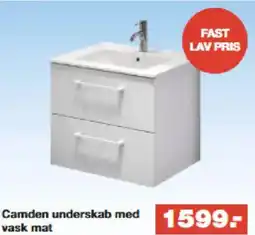 Bauhaus Camden underskab med vask mat tilbud