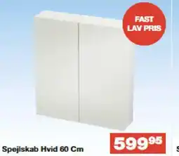 Bauhaus Spejlskab Hvid tilbud