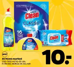 Netto Clean / At Home marked tilbud