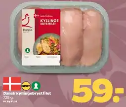 Netto Kyllingebrystfilet tilbud