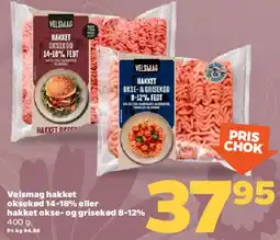 Netto Velsmag hakket oksekød / okse- & grisekød tilbud