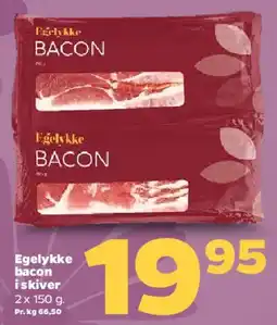 Netto Bacon i skiver tilbud