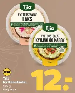 Netto Tja hytteostsalat tilbud