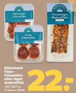 Netto Bådsmand fiskeprodukter tilbud