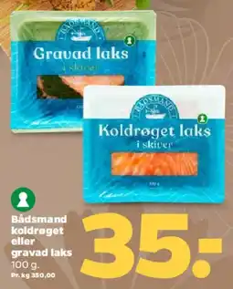 Netto Bådsmand koldrøget / gravad laks tilbud