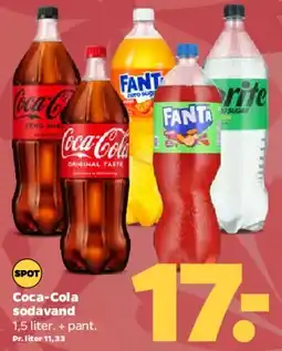 Netto Coca‑Cola / Fanta / Sprite sodavand tilbud