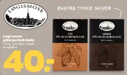 Netto Logismose pålægschokolade tilbud