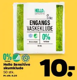 Netto Engangs vaskeklude tilbud